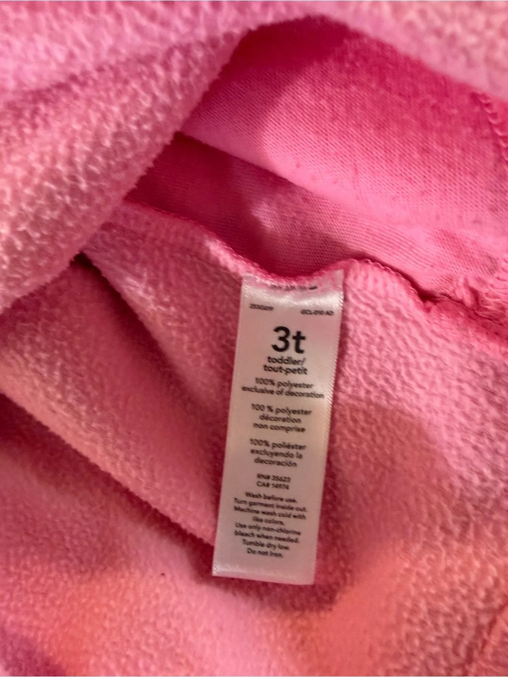 Bundle Kids Half-Zip Fleece Pullover - Pink, Purple, Mint Girls 3T